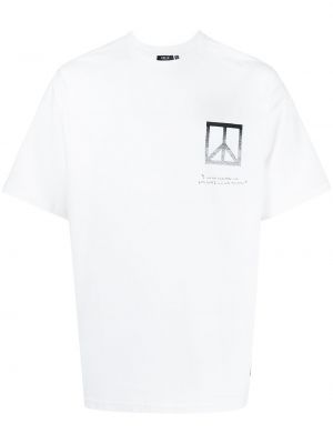 T-shirt avec imprimé slogan à imprimé Five Cm blanc