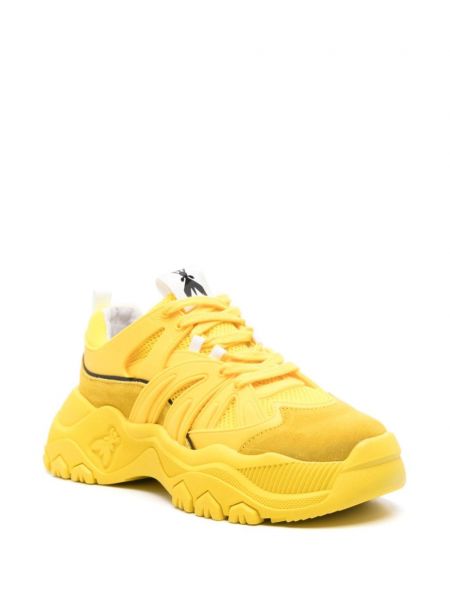 Sneakersy Patrizia Pepe żółte