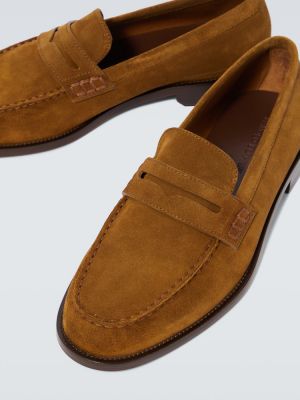 Seemisnahksed loafer-kingad Manolo Blahnik pruun