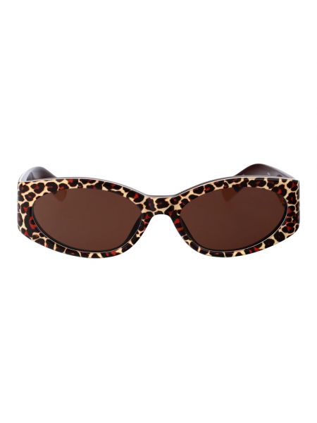 Gafas de sol con estampado leopardo Jacquemus