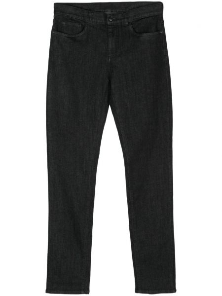 Skinny jeans Canali sort