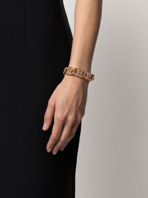 Bracelet en cristal Versace doré