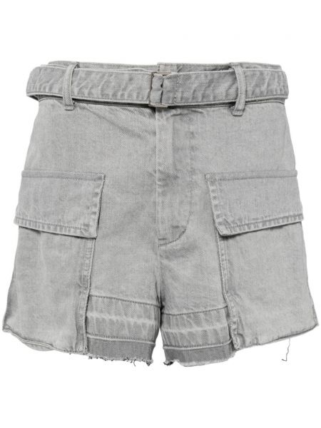 Denimshorts Sacai grå