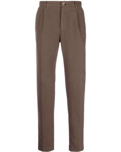 Pantalones chinos Incotex marrón