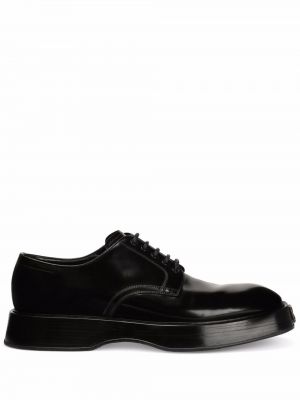 Обувки в стил дерби Dolce & Gabbana черно