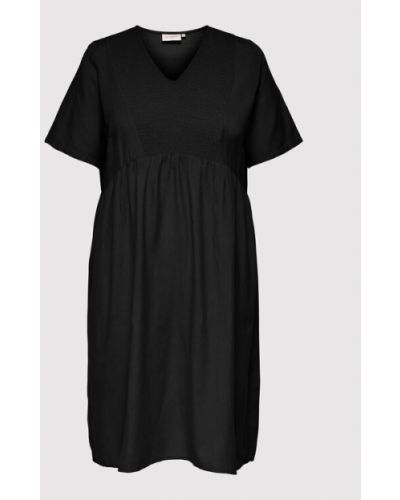 ONLY Carmakoma Hétköznapi ruha Stacey 15261829 Fekete Regular Fit