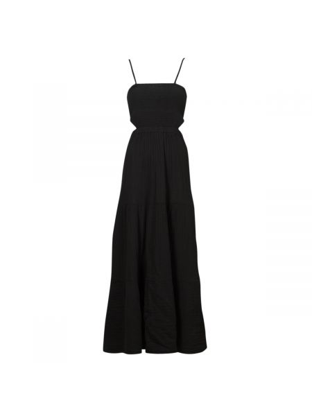 Dlouhé šaty Rip Curl černé