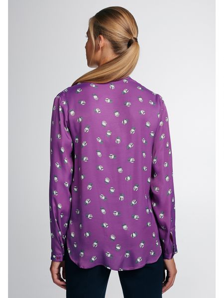 Блузка Eterna фиолетовая