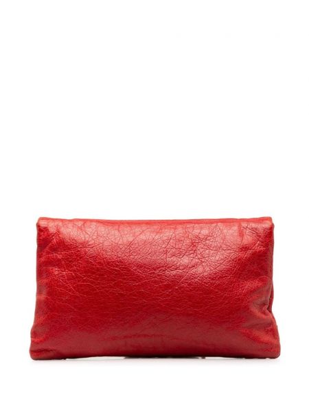 Clutch somiņa Balenciaga Pre-owned sarkans
