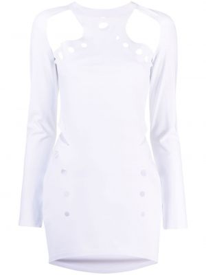 Robe droite Jean Paul Gaultier blanc