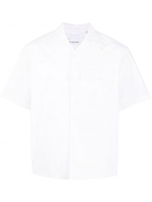 Памучна риза Neil Barrett бяло