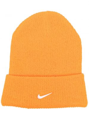 Hímzett sapka Nike narancsszínű