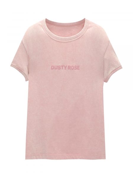 Тениска Pull&bear розово