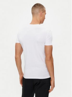 Slim fit tričko Emporio Armani Underwear bílé
