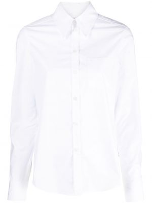 Krekls ar kabatām Filippa K balts