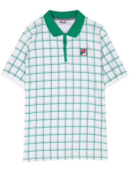 Poloshirt aus baumwoll mit print Fila