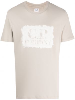 T-shirt C.p. Company brun