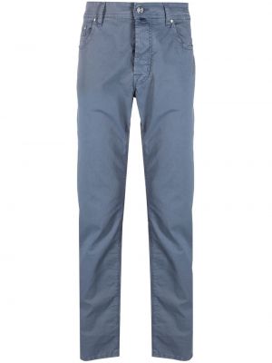 Slim fit gerade hose Jacob Cohën blau