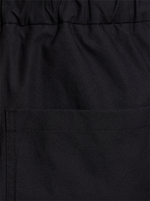 Βαμβακερό παντελόνι σε φαρδιά γραμμή Jil Sander