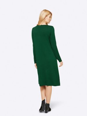 Košeľové šaty Heine zelená