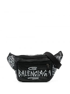 Pásek Balenciaga Pre-owned černý