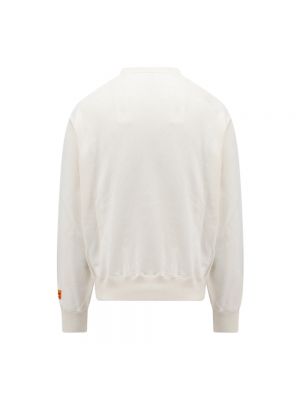 Sweter bawełniany oversize Heron Preston biały