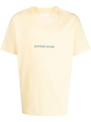 T-shirt en coton Off Duty jaune