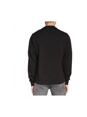 Bluza z okrągłym dekoltem Calvin Klein czarna