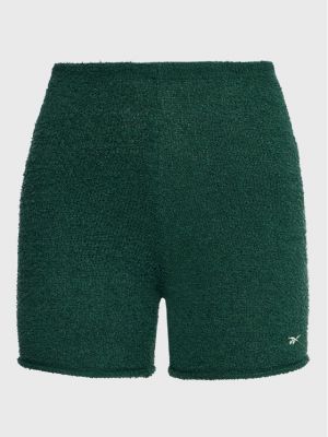 Спортни шорти slim Reebok зелено