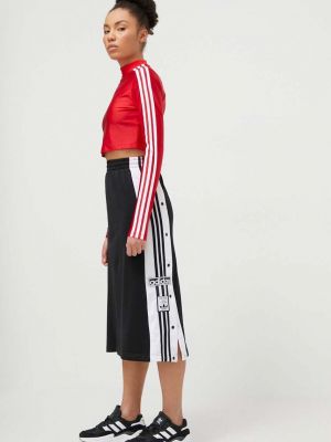 Bluzka Adidas Originals czerwona