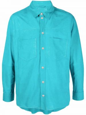 Zomšinė marškiniai Desa 1972 mėlyna