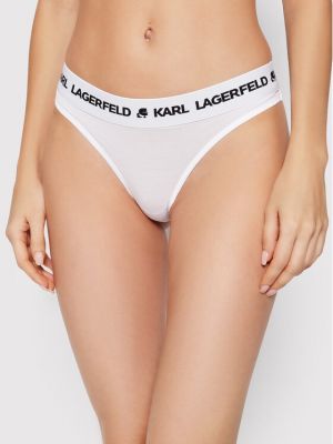 Stringi Karl Lagerfeld białe