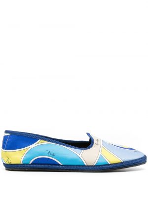 Mocasines Emilio Pucci azul