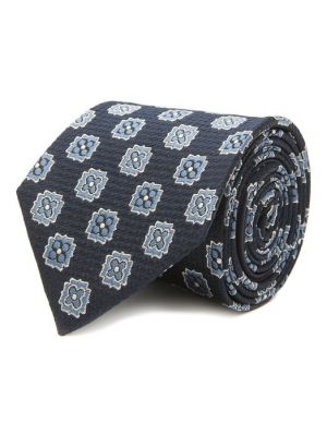 Шелковый галстук Zegna Couture синий