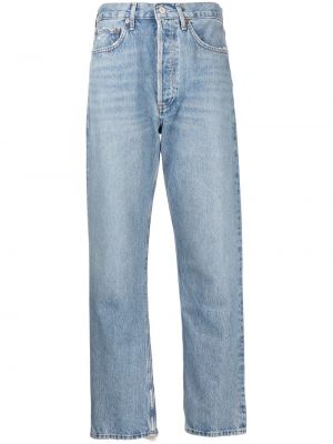 Straight leg jeans Agolde blu