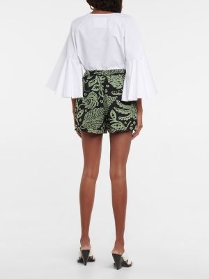 Shorts mit print Jil Sander grün