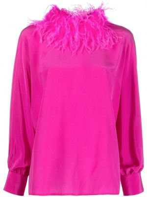 Μπλούζα με φτερά Styland ροζ