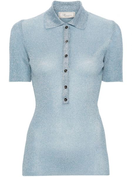 Poloshirt Blumarine blå