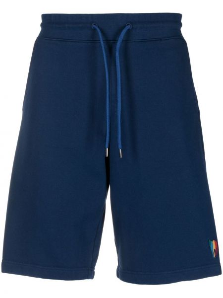 Bermuda kratke hlače z vezenjem Ps Paul Smith modra