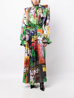 Robe longue à imprimé Natasha Zinko