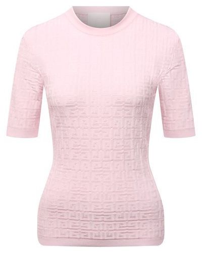 Пуловер из вискозы Givenchy, розовый