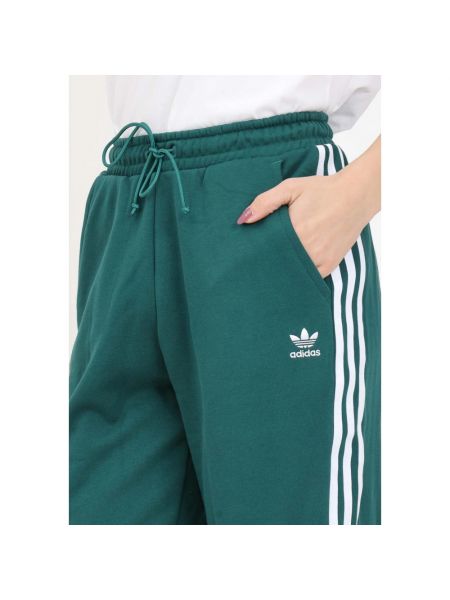 Pantalones de chándal con bordado Adidas Originals verde