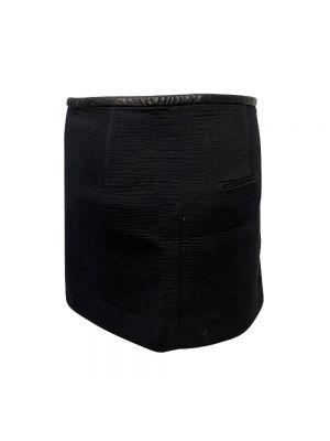 Mini falda de algodón Isabel Marant Pre-owned negro
