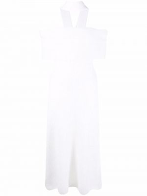 Strikket dress Salvatore Ferragamo hvit