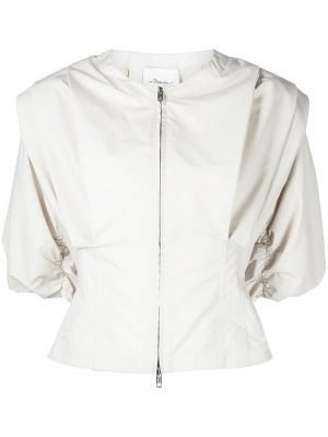 Блуза с цип 3.1 Phillip Lim бяло