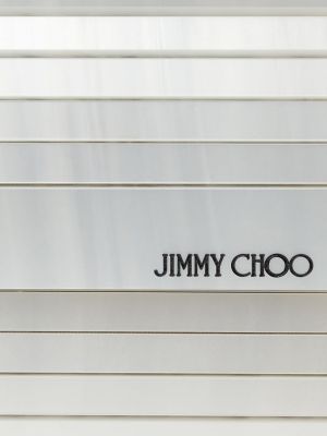 Клатч Jimmy Choo белый