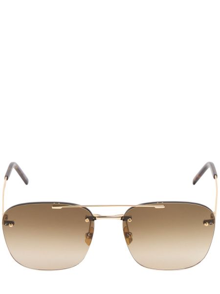 Briller Saint Laurent guld