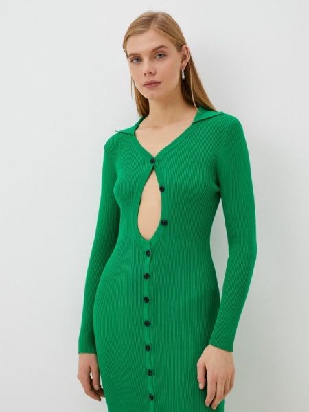 Платье Miss Gabby зеленое