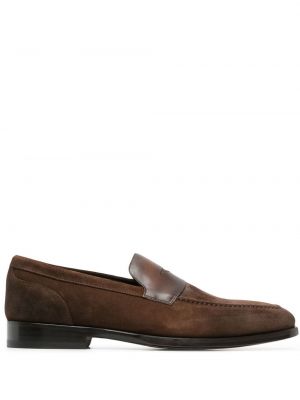 Skinn loafers Doucal's brun