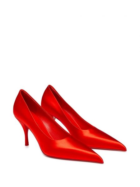 Chaussures de ville Prada rouge